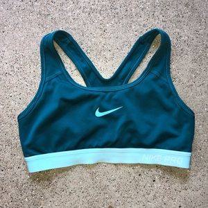 Teal Nike Bra
